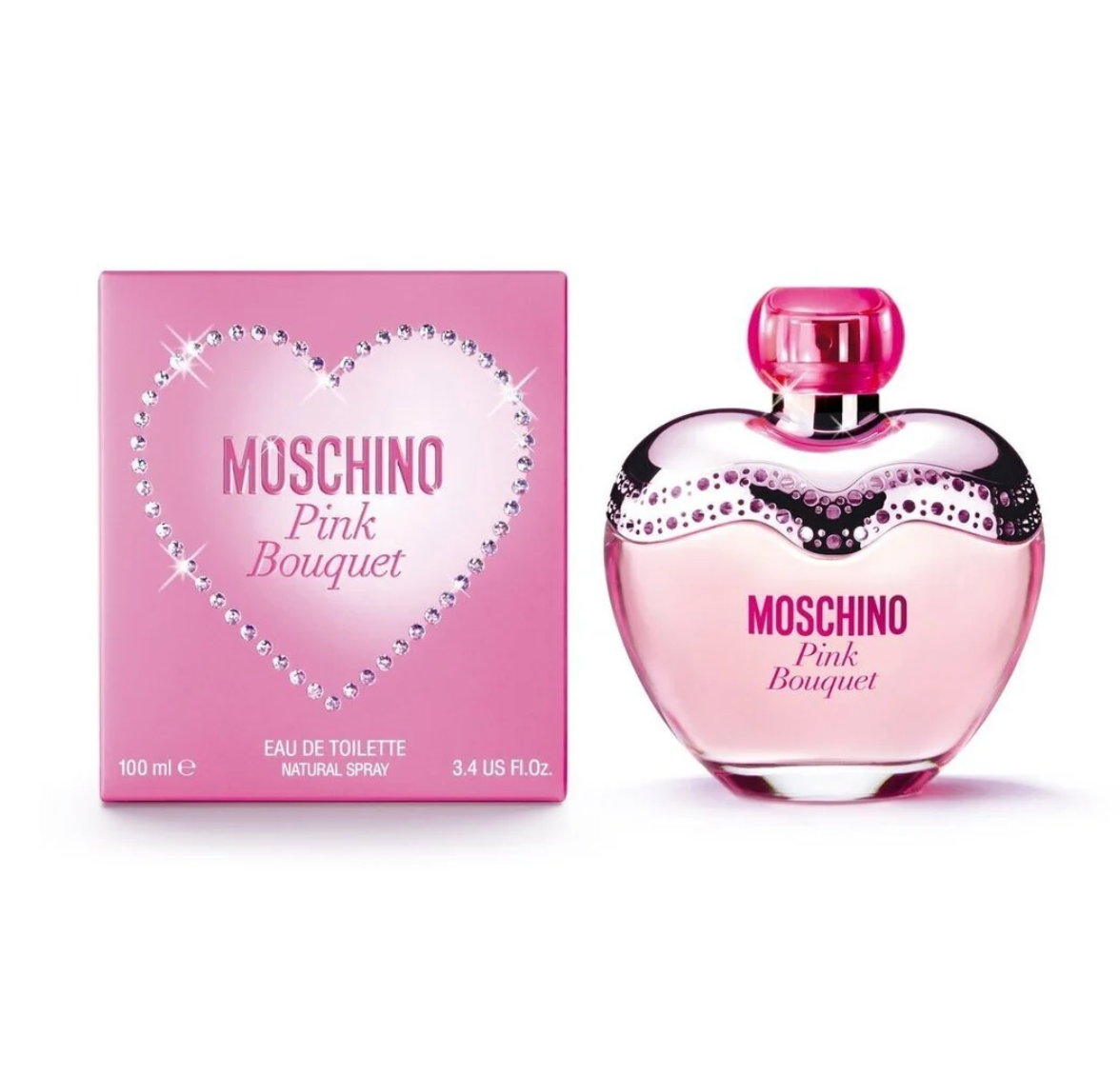 Moschino Pink Bouquet Eau De Toilette Spray 100ml