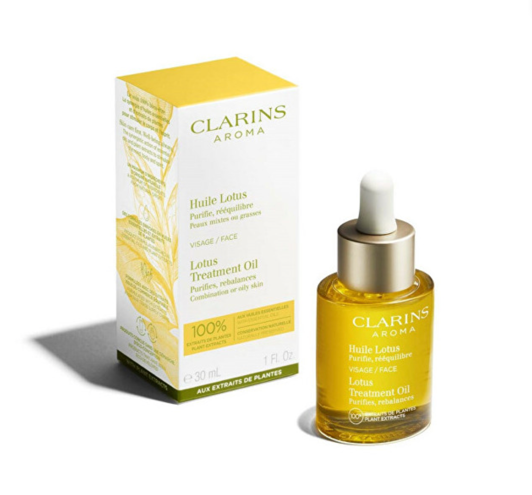 Clarins Lotus Face Treatment Oil – 30ml