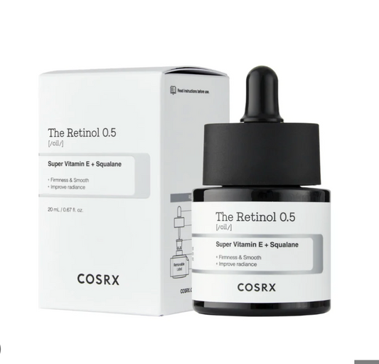 COSRX Retinol 0.5 Oil – Anti-Ageing Serum with 0.5% Retinoid (20ml)